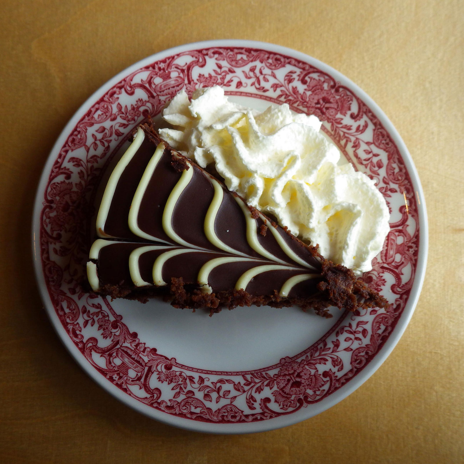 Gâteau au chocolat chez Skaftfell